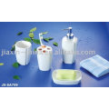 4pcs white color porcelain bathroom set JX-SA709